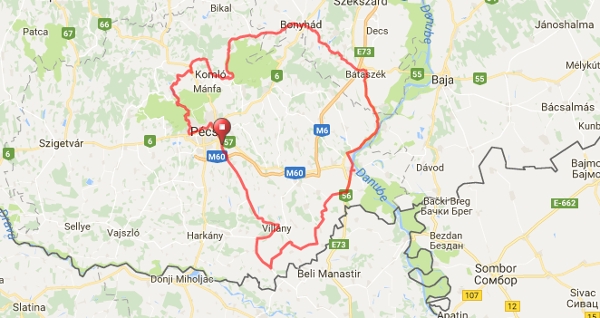 magyarország térkép bikal III. Baranya Maraton magyarország térkép bikal